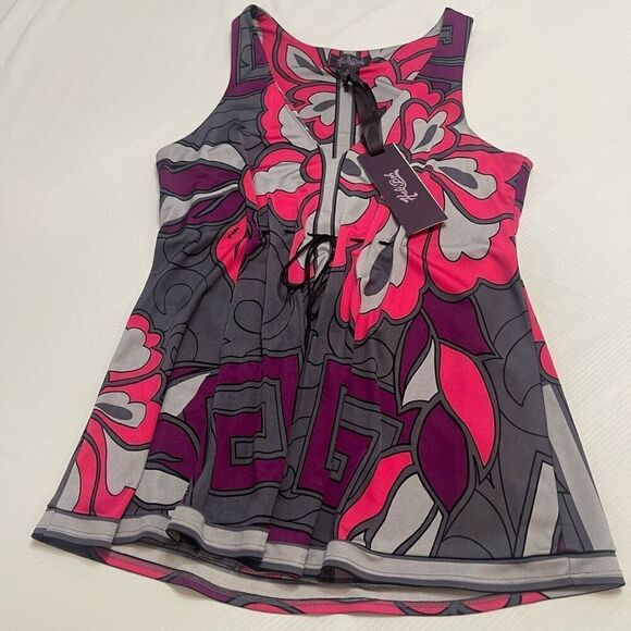 NWT Hale Bob Silk Top Blouse Size Small New - Picture 1 of 7